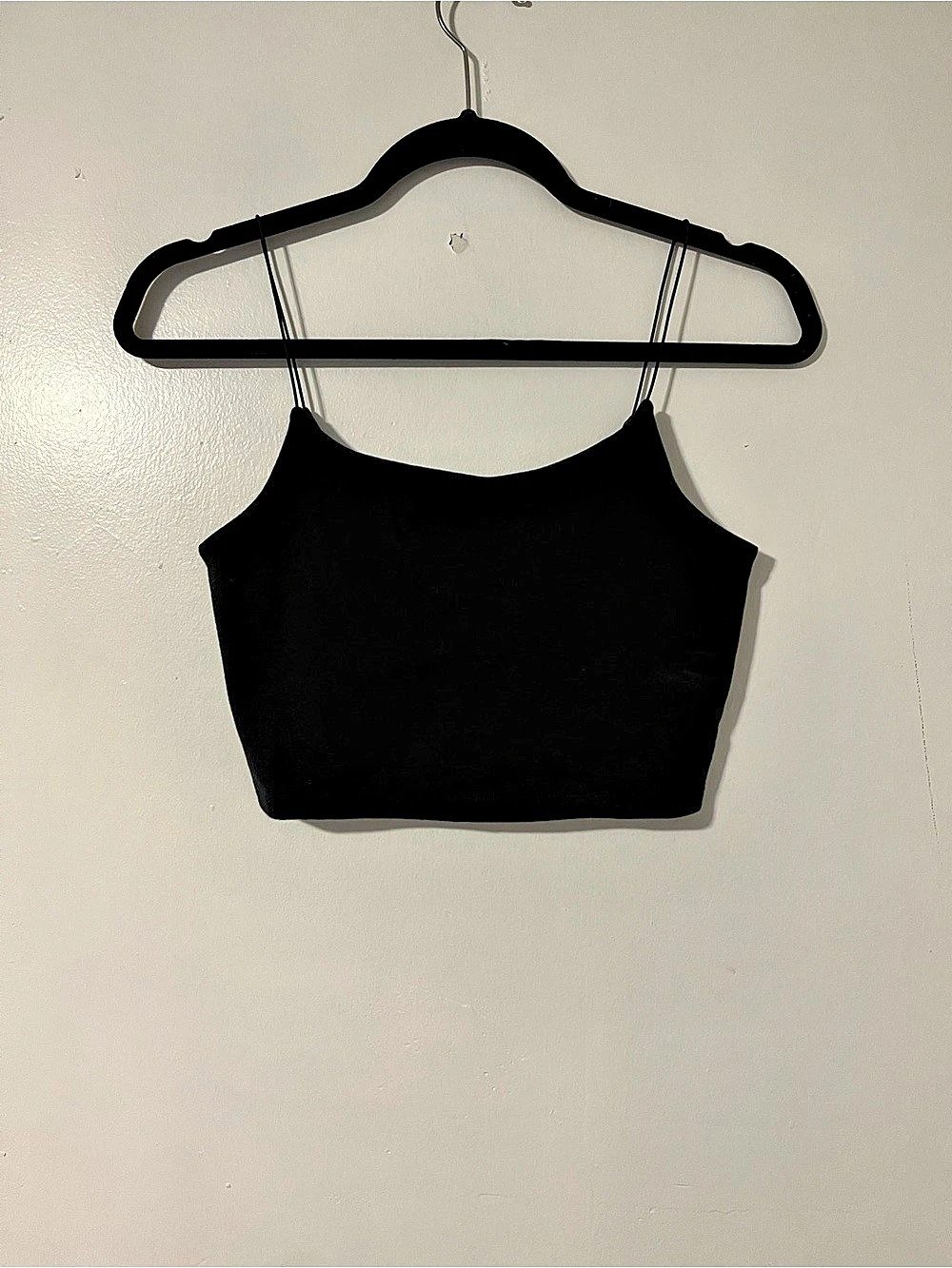 Victoria’s Secret Black Crop Top Size Small Like New